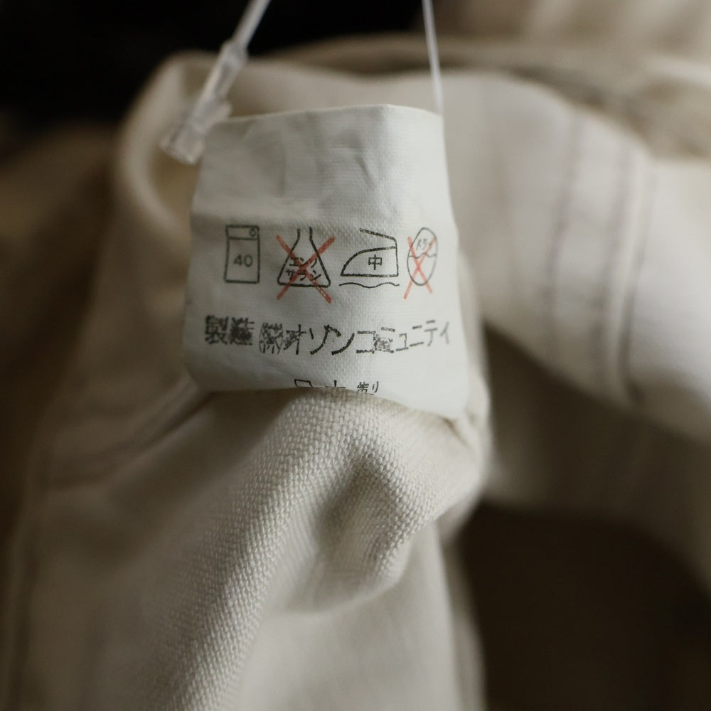 HYSTERIC GLAMOUR(ヒステリックグラマー) バックプリント デニムジャケット ホワイト 2AB-3940