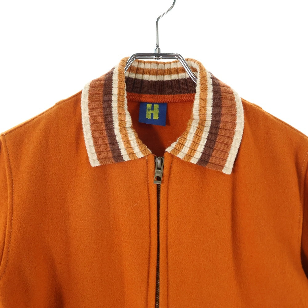 HYSTERIC GLAMOUR(ヒステリックグラマー) ウールスタジアムジャケット オレンジ 2AB-3250