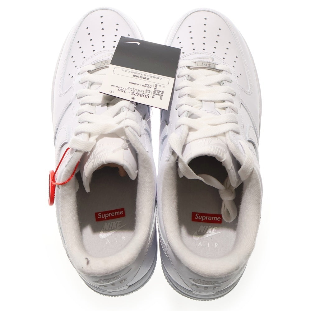 NIKE(ナイキ) ×SUPREME AIR FORCE 1 LOW シュプリーム エア フォース 1 ローカットスニーカー ホワイト US8/26cm CU9225-100