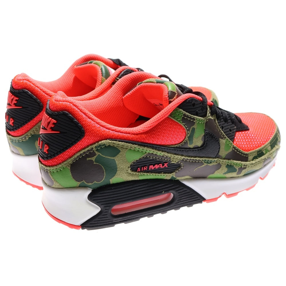 NIKE(ナイキ) ×atmos AIR MAX 90 PREMIUM DUCK CAMO CW6024-600 アトモス エアマックス90プレミアム リバースダックカモ ローカットスニーカー US8.5/26.5cm CW6024-600