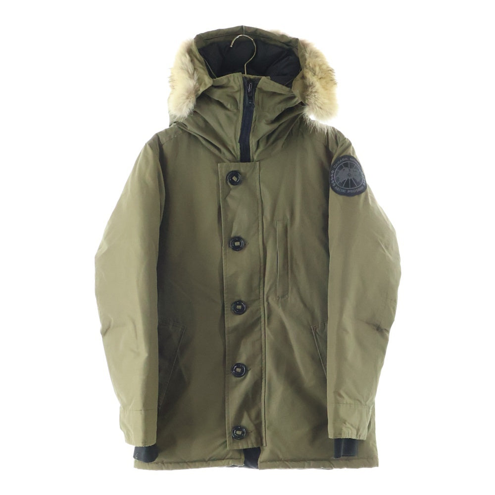 CANADA GOOSE(カナダグース) JASPER ジャスパー ファーフード付き ダウンジャケット カーキ 3436JMB