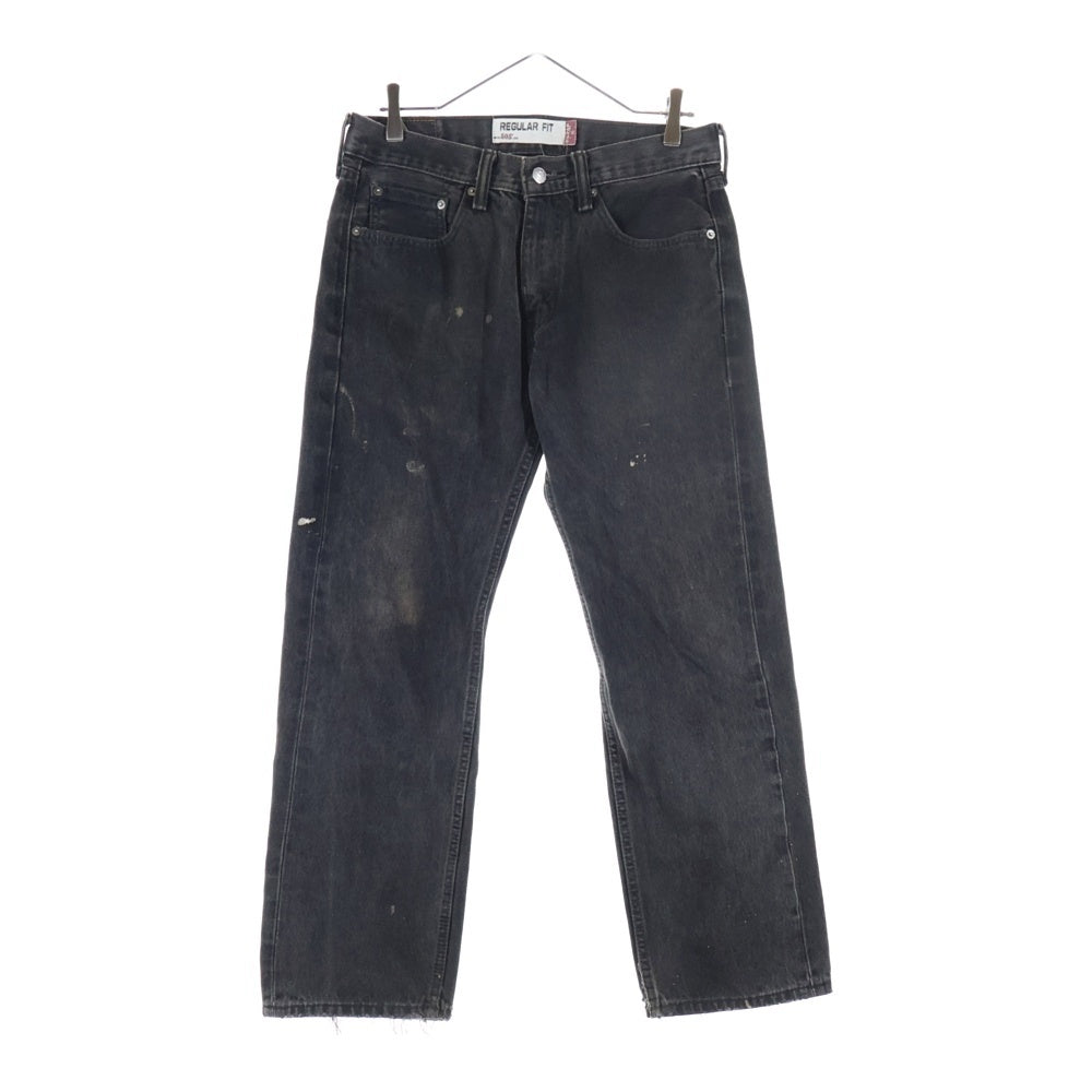 Levi's(リーバイス) 00S 505 ジップフライ レギュラーフィット デニムパンツ ブラック