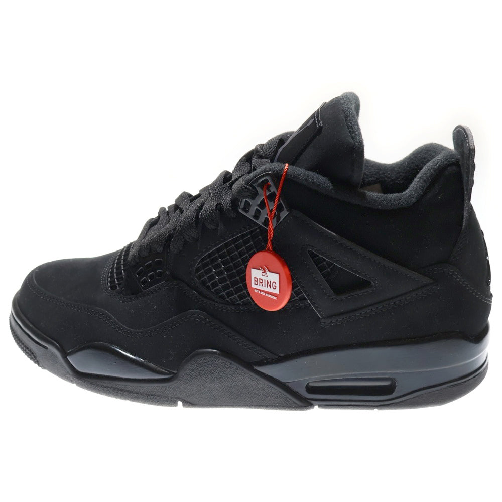 NIKE(ナイキ) Air Jordan 4 Black Cat エアジョーダン4 ブラックキャット ブラック US9/27cm CU1110-010
