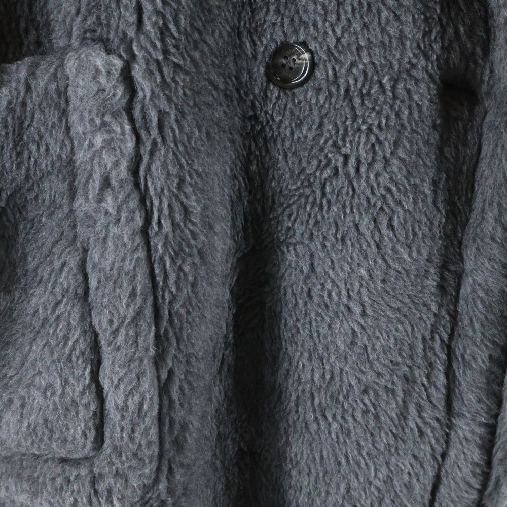 Max Mara(マックスマーラ) カディアック テディベア オーバーサイズ ウール アルパカ ロングコート レディース グレー 24210163136