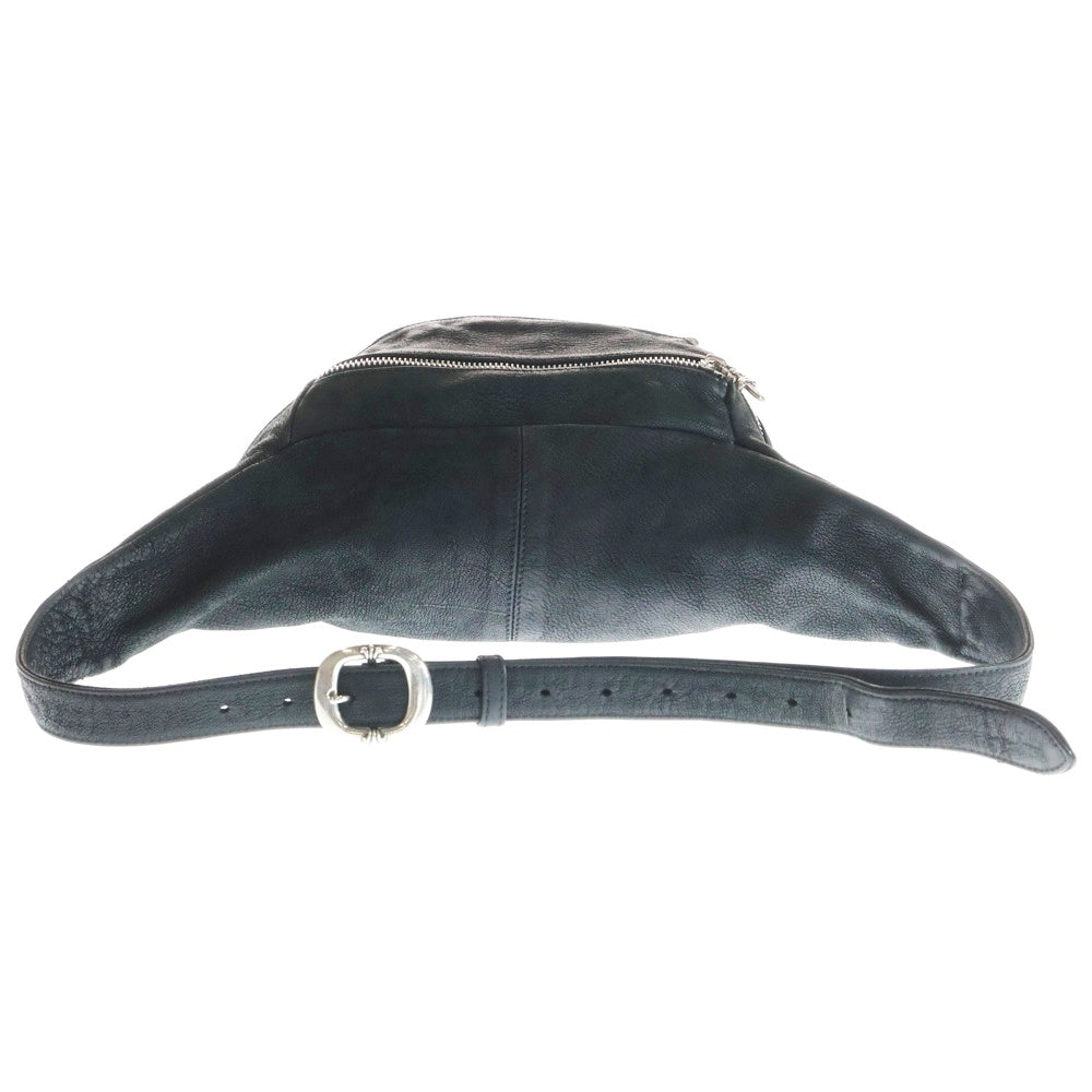 CHROME HEARTS(クロムハーツ) #1 SNAT PACK スナットパック ダガージップ ガンスリンガーベルト レザーウエストバッグ ブラック BCA378