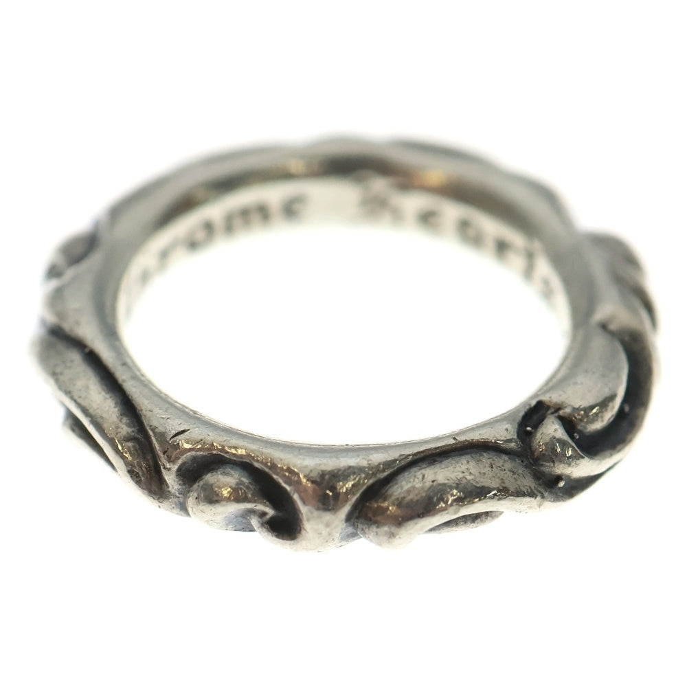 CHROME HEARTS(クロムハーツ) SCRL BAND スクロールバンド リング シルバー BCA351