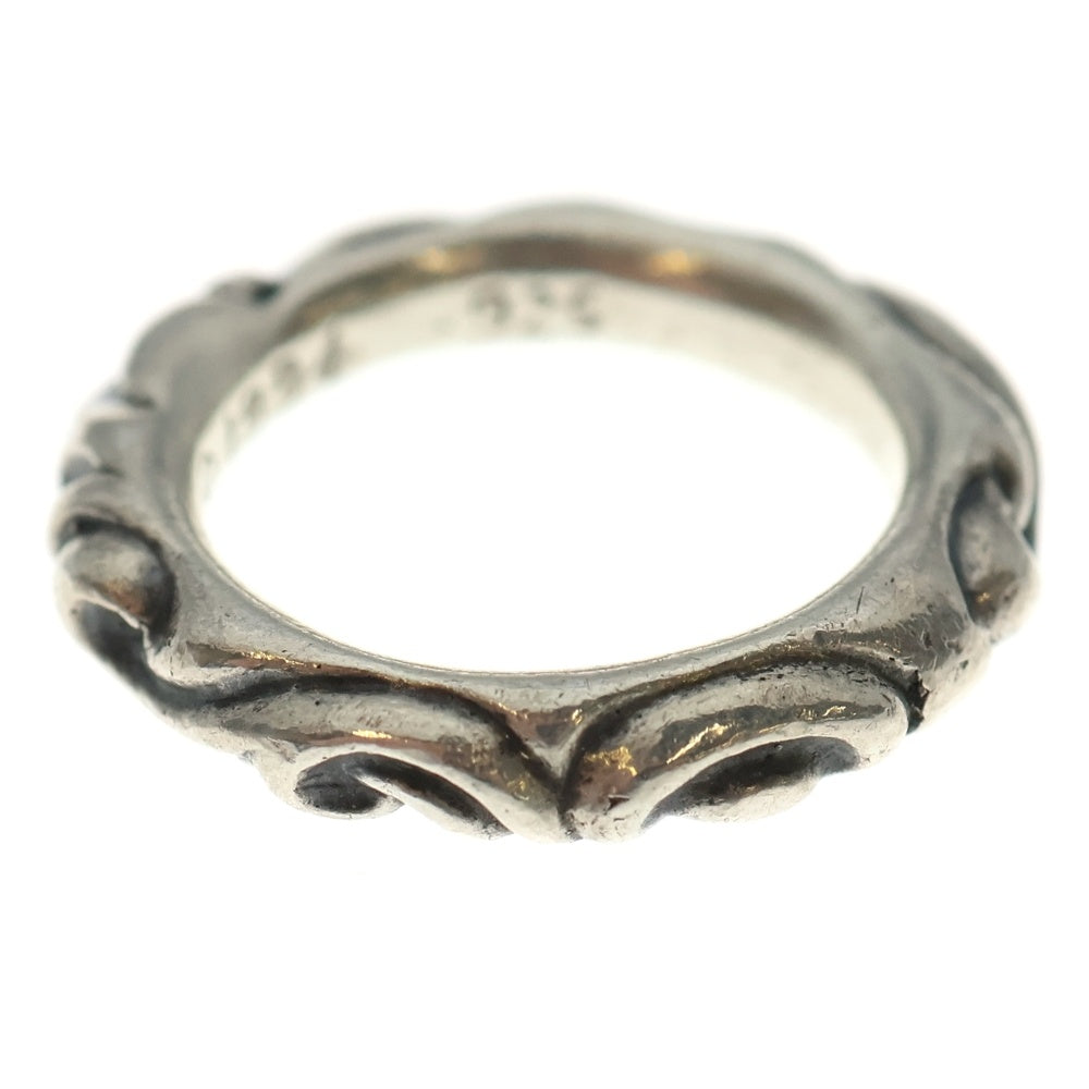 CHROME HEARTS(クロムハーツ) SCRL BAND スクロールバンド リング シルバー BCA351