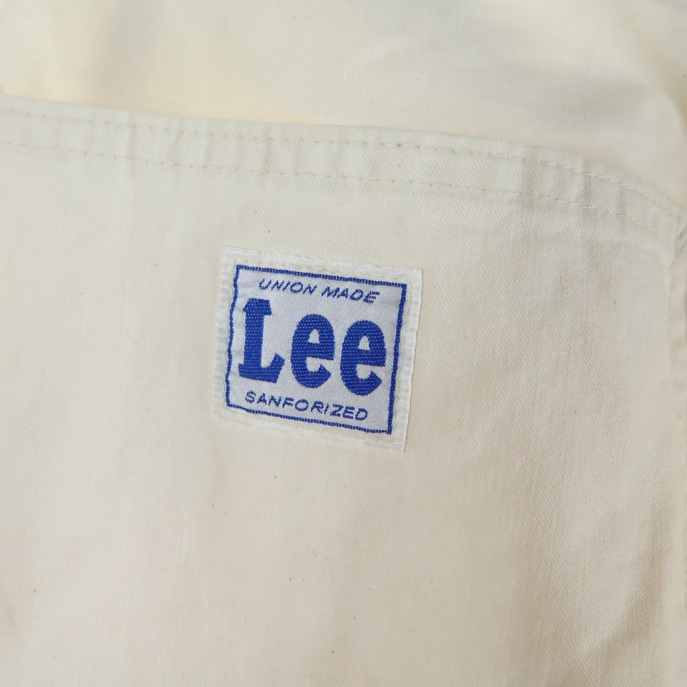 LEE(リー) バックロゴ ワッペン ペインター ワークパンツ ホワイト LM7288