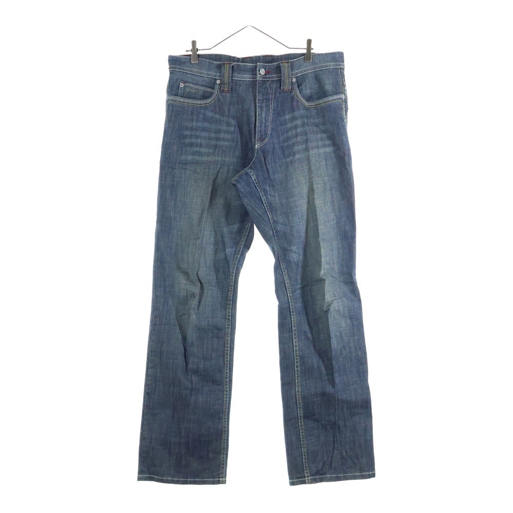 CASTELBAJAC(カステルバジャック) バックポケット刺繡 デニムパンツ ストレートジーンズ インディゴ 7687-1703