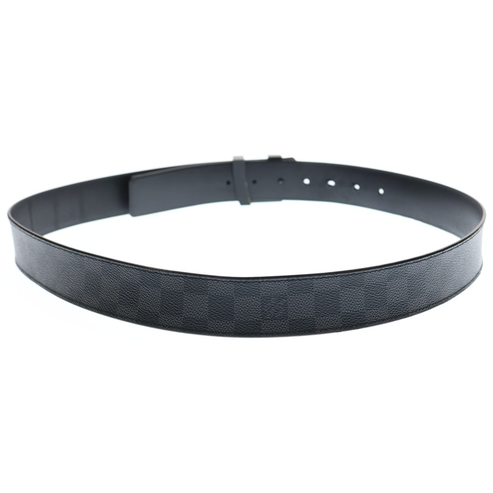 LOUIS VUITTON(ルイヴィトン) ダミエグラフィット サンチュールLVイニシアル ベルト ブラック M9808