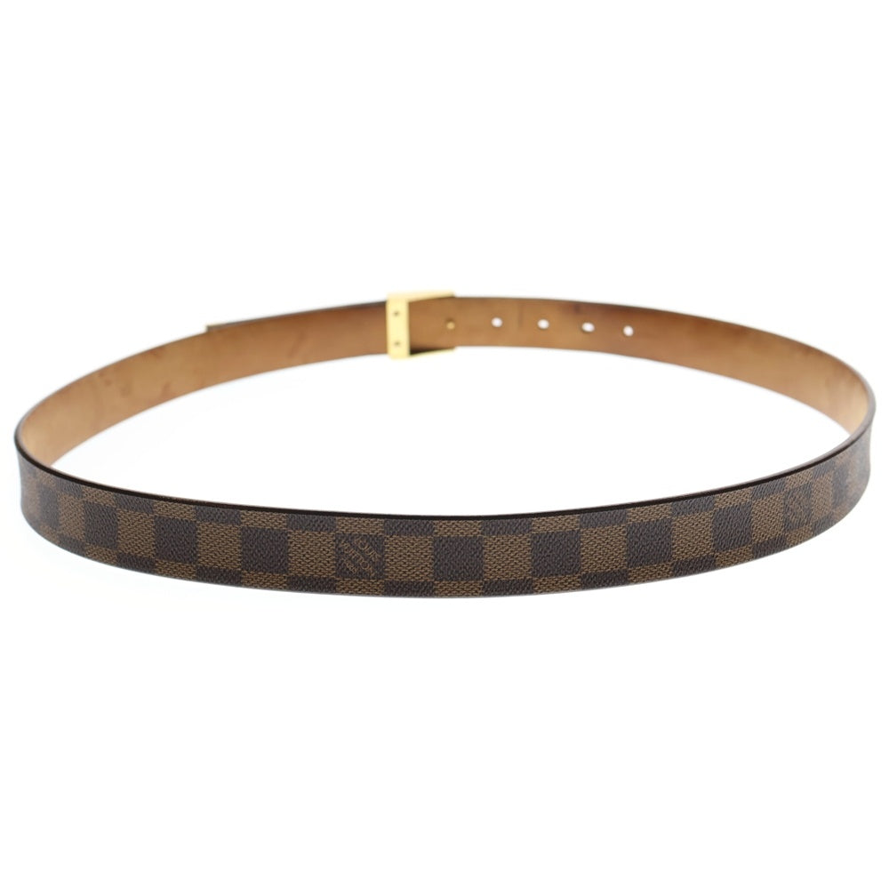 LOUIS VUITTON(ルイヴィトン) ダミエ サンチュール キャレ ベルト ブラウン M6802V
