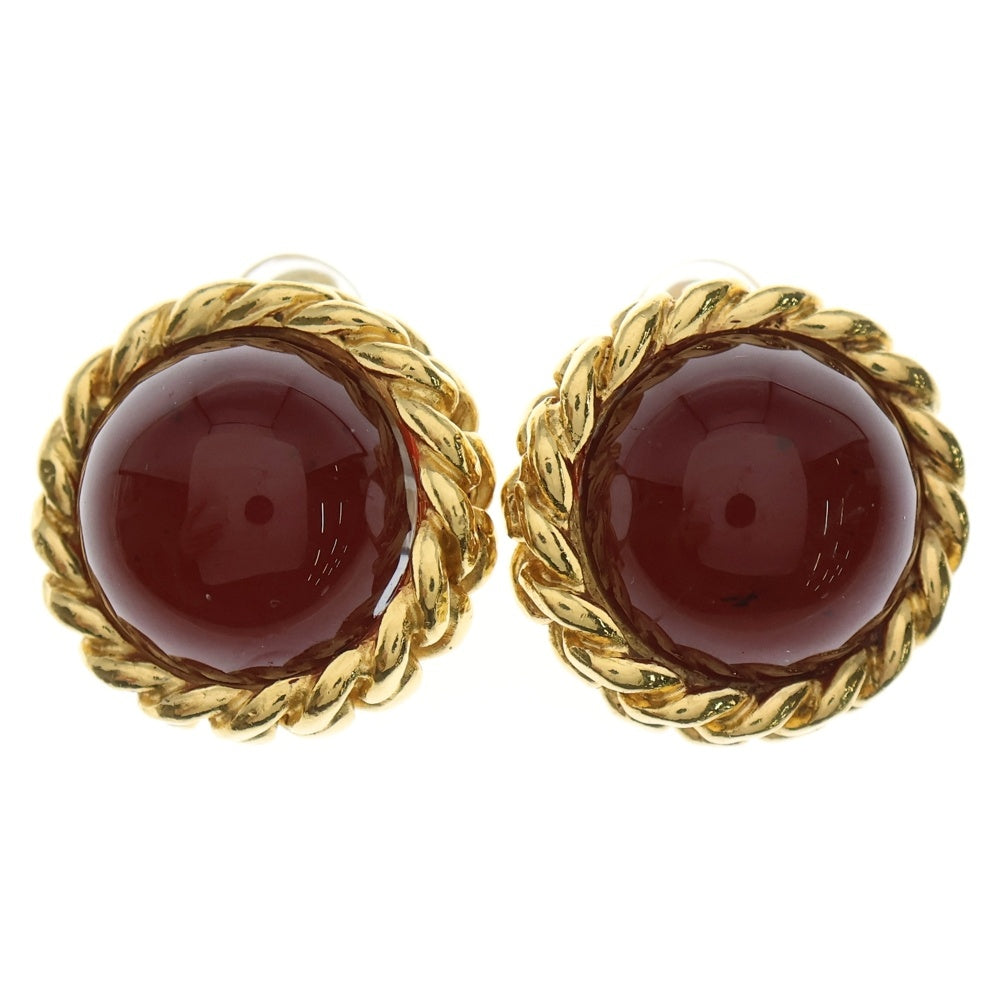 CHANEL ヴィンテージ イヤリング CHANEL(シャネル) ヴィンテージ グリポア チェーンデザインカラー