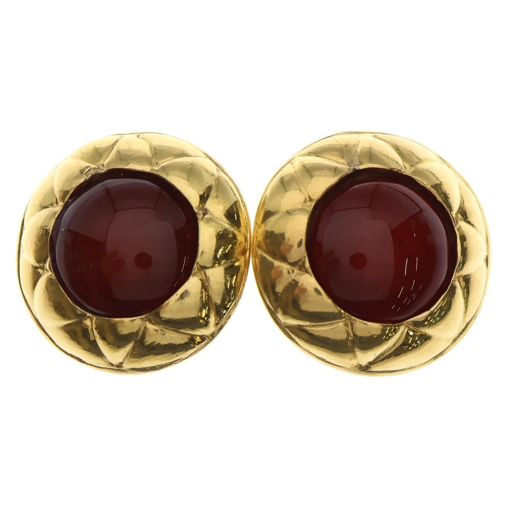 CHANEL(シャネル) ヴィンテージ グリポア カラーストーンGPイヤリング