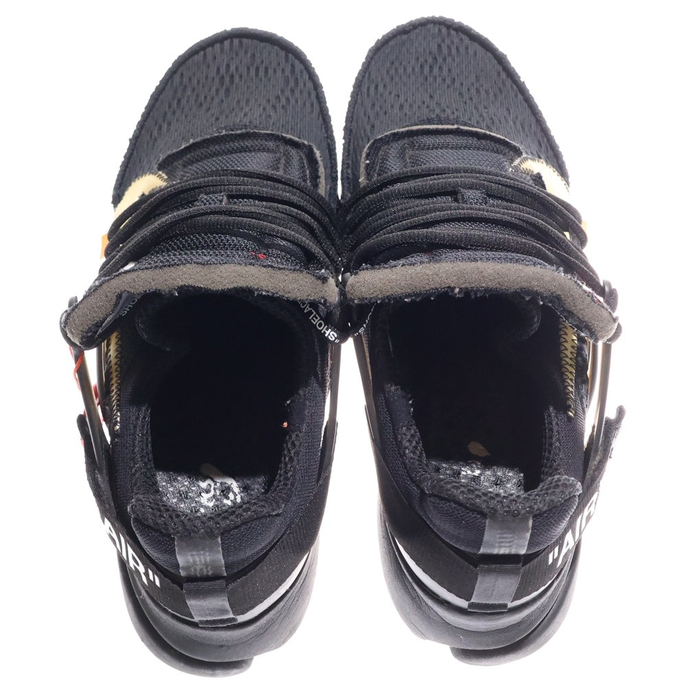 NIKE(ナイキ) ×OFF-WHITE AIR PRESTO オフホワイト エアプレスト ローカットスニーカー ブラック US10/28cm AA3830-002