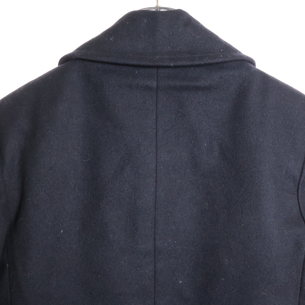 VINTAGE(ヴィンテージ) 80s US NAVY 8連錨ボタン ウールピーコートジャケット ブラック