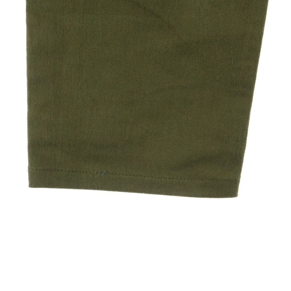 LOUIS VUITTON(ルイヴィトン) ジップフライ ストレートロングパンツ カーキ HID71WDKN