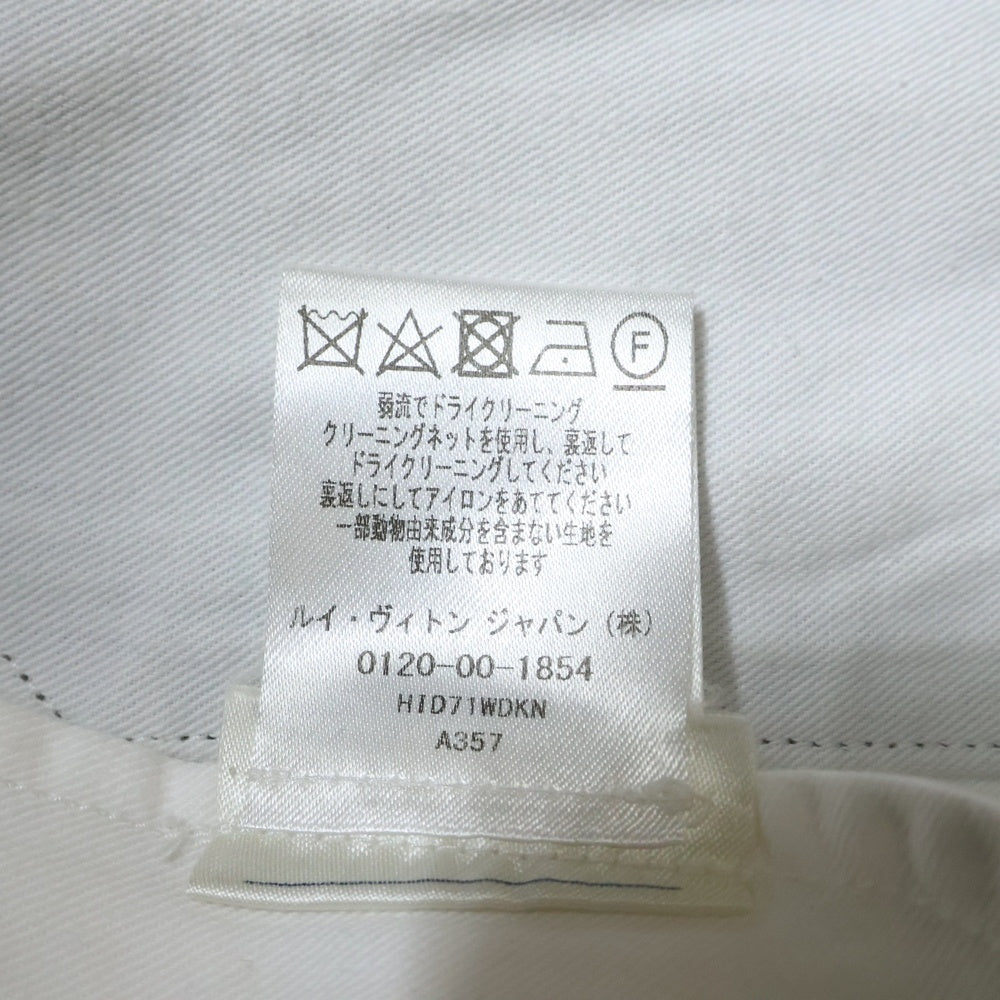 LOUIS VUITTON(ルイヴィトン) ジップフライ ストレートロングパンツ カーキ HID71WDKN