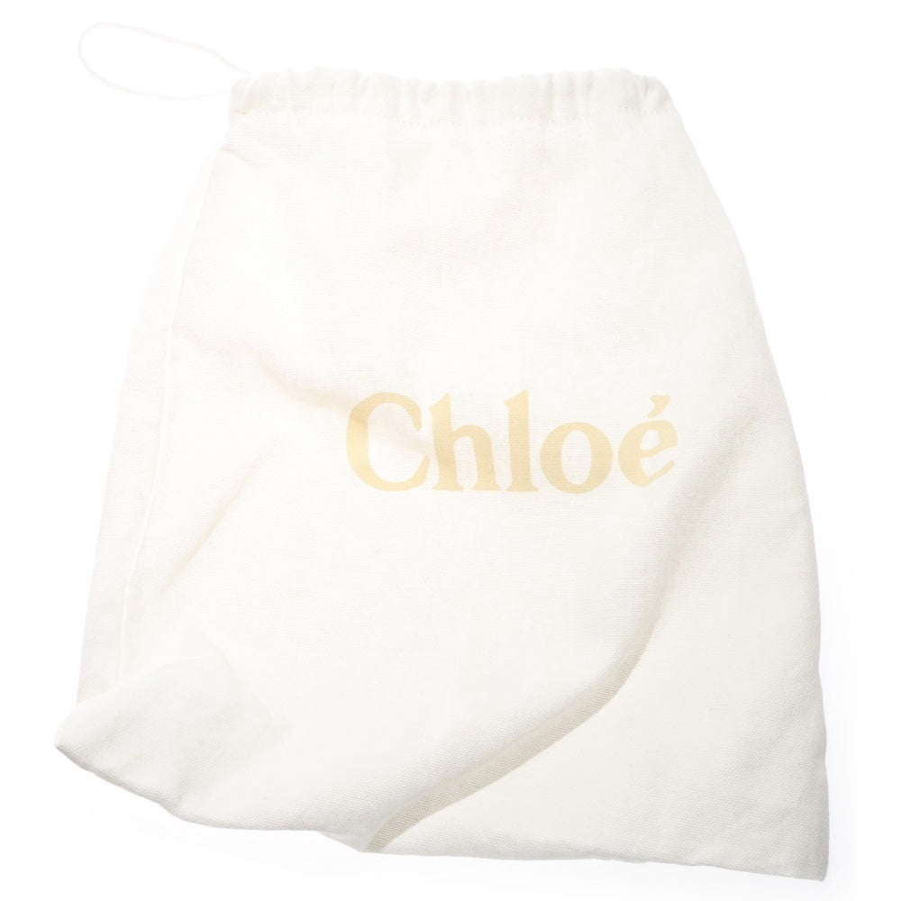 Chloe(クロエ) キャンバススエード切り替え ローカットスニーカー アイボリー レディース