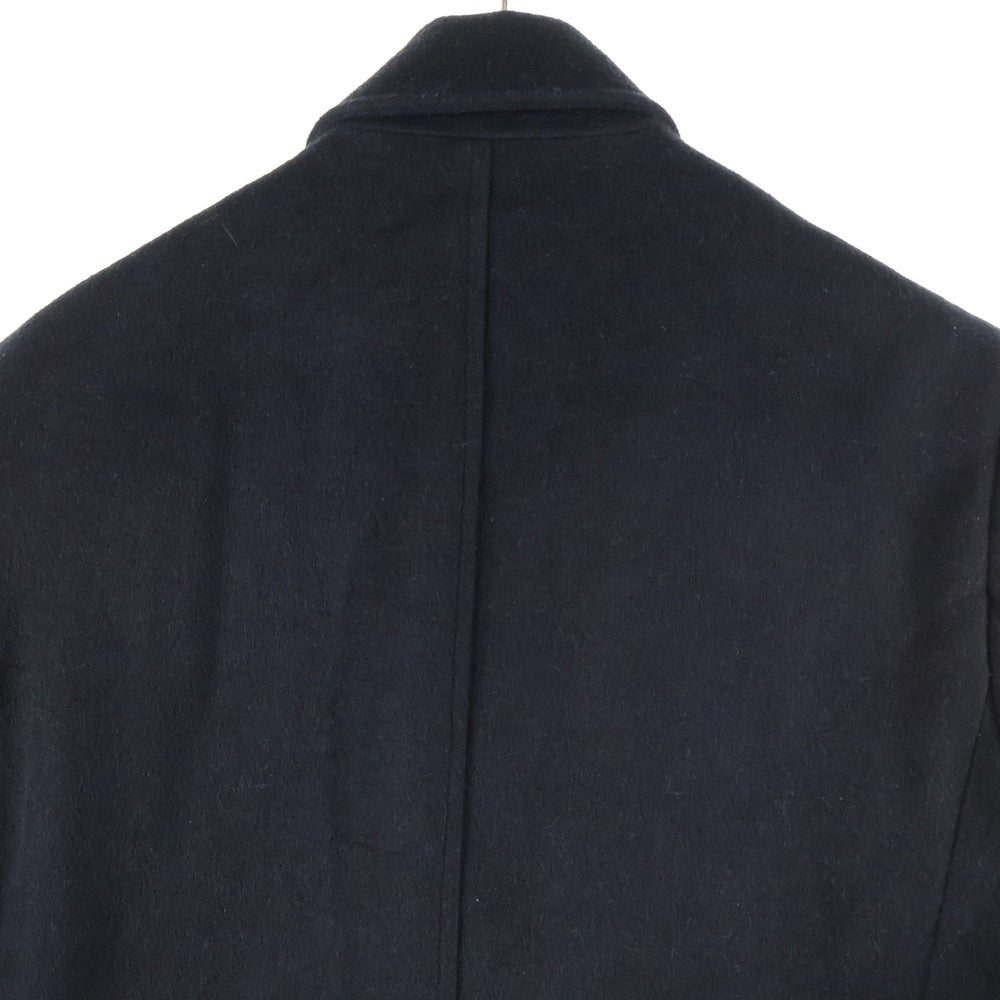 NO BRAND(ノーブランド) ELE TOP エルトップ ダブルボタン テーラードカラー ブラック