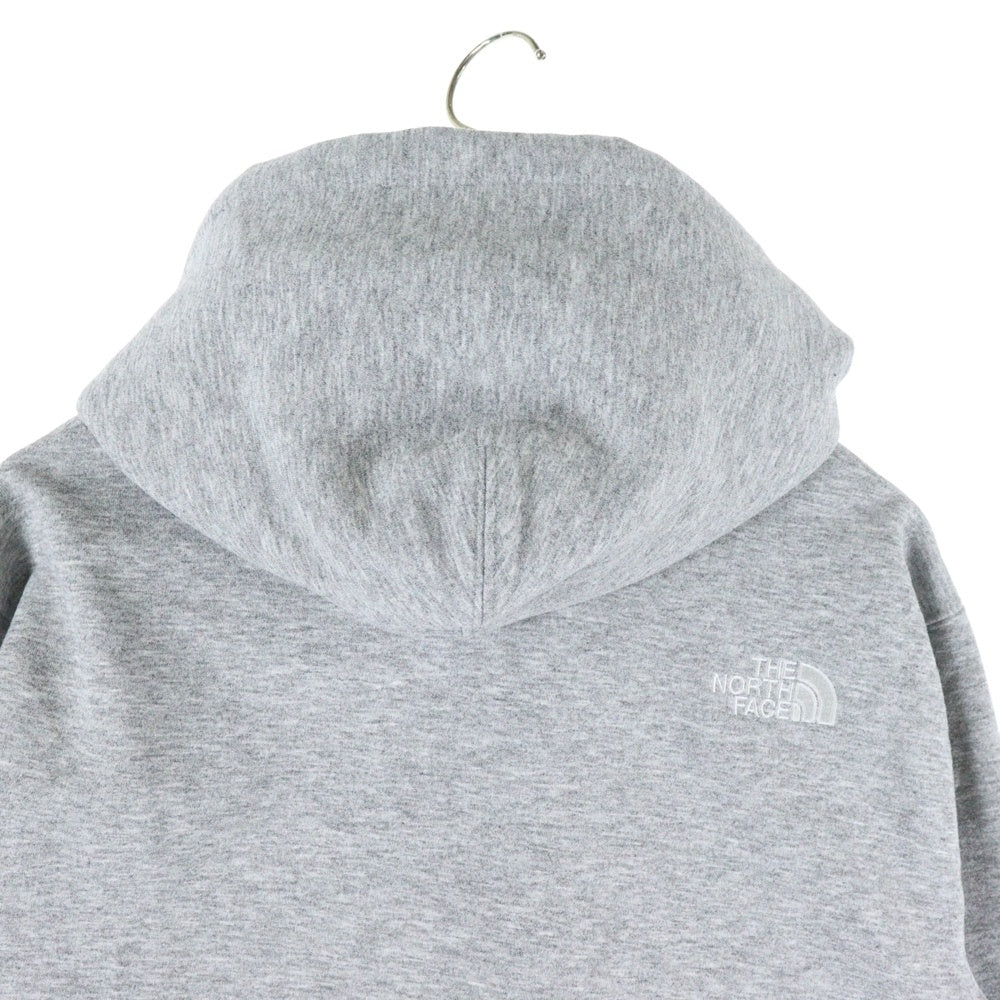 THE NORTH FACE(ザノースフェイス) SQUARE LOGO HOODIE スクエア ロゴ フーディー プルオーバーパーカー グレー NT62338