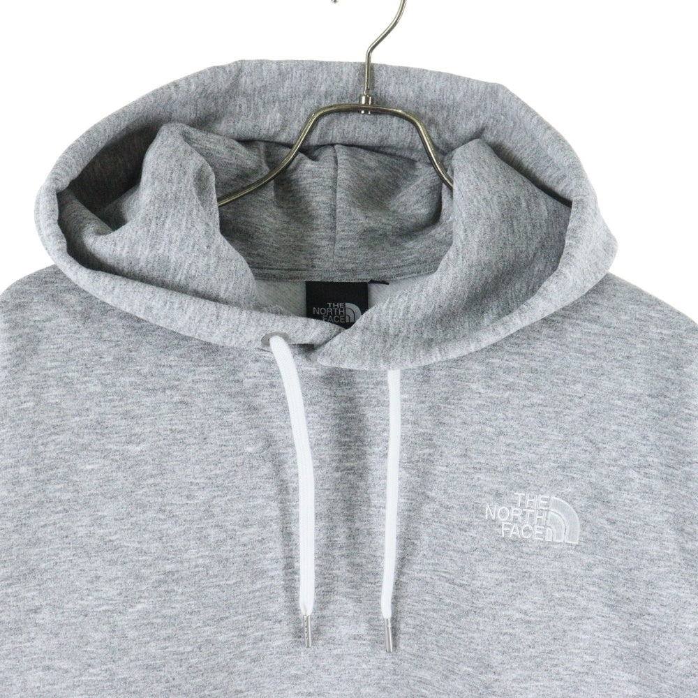 THE NORTH FACE(ザノースフェイス) SQUARE LOGO HOODIE スクエア ロゴ フーディー プルオーバーパーカー グレー NT62338