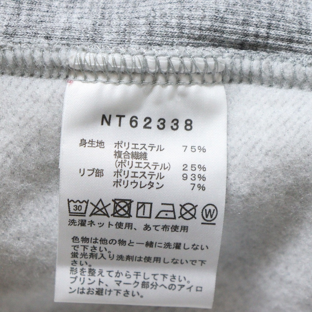 THE NORTH FACE(ザノースフェイス) SQUARE LOGO HOODIE スクエア ロゴ フーディー プルオーバーパーカー グレー NT62338