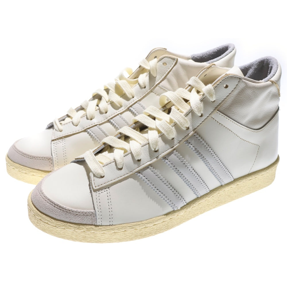 adidas(アディダス) ×Off White JABBAR HI オフホワイト ジャバーハイ ハイカットスニーカー ホワイト US9/27cm IH3183