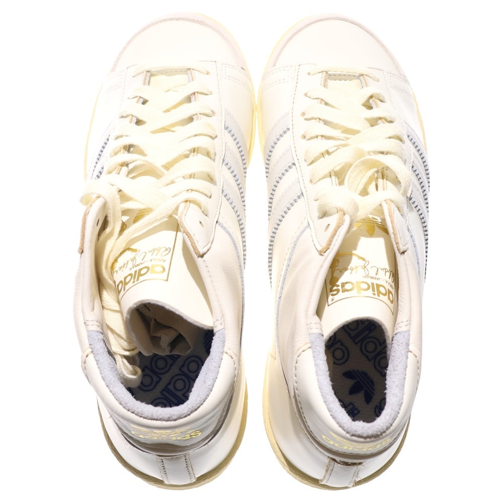 adidas(アディダス) ×Off White JABBAR HI オフホワイト ジャバーハイ ハイカットスニーカー ホワイト US9/27cm IH3183