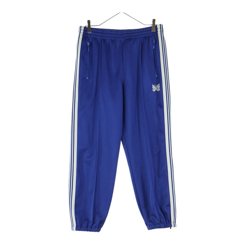 Needles(ニードルス) 23SS パピヨン刺繍 トラックパンツ ブルー OT231