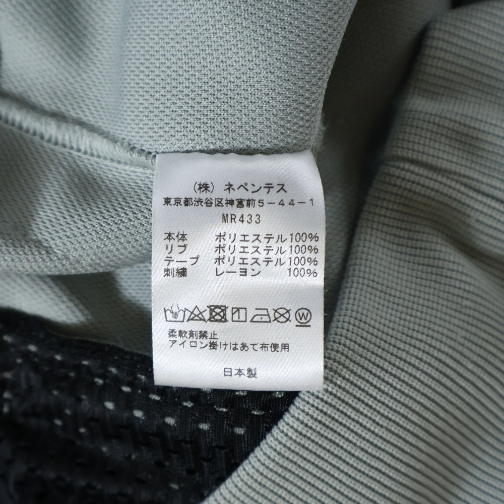 Needles(ニードルス) 22SS パピヨン刺繍 トラックジャケット グレー MR433