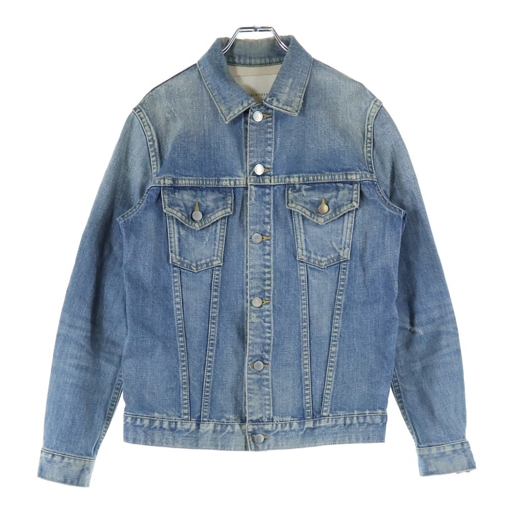マッキントッシュ　デニムジャケット　ダメージ加工 MACKINTOSH(マッキントッシュ) ダメージ加工 デニムジャケット ライト