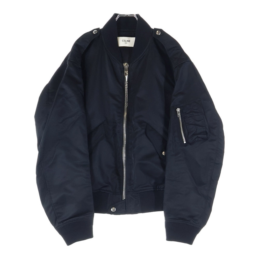 CELINE(セリーヌ) エディ期 ナイロンツイル ボンバージャケット