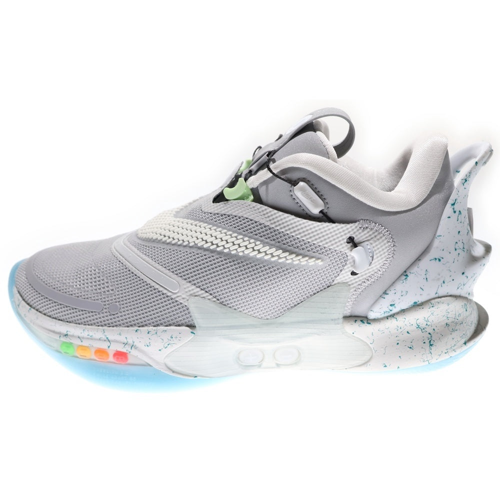 NIKE(ナイキ) ADAPT BB 2.0 MAG アダプト BB 2.0 マグ ローカットスニーカー グレー US9/27cm BQ5397-003