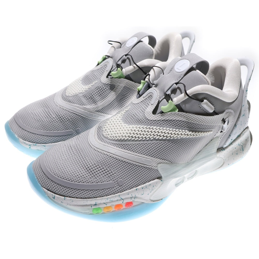 NIKE(ナイキ) ADAPT BB 2.0 MAG アダプト BB 2.0 マグ ローカットスニーカー グレー US9/27cm BQ5397-003