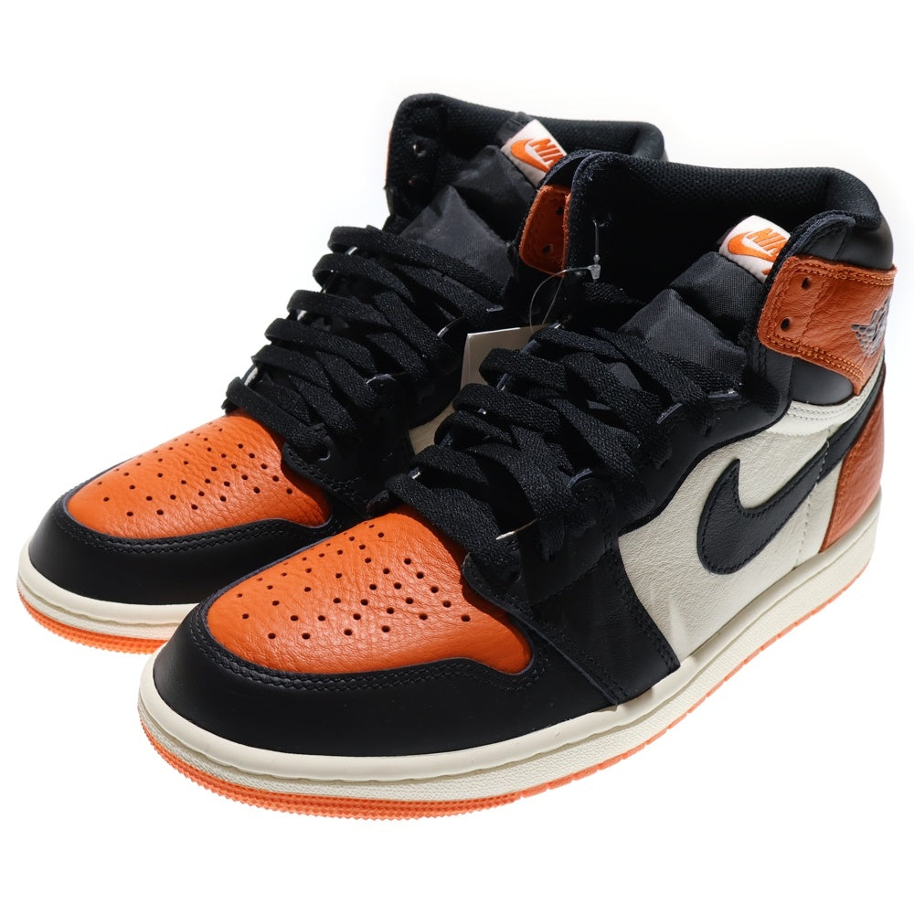 NIKE(ナイキ) Air Jordan 1 Retro High OG Shattered Backboard エアジョーダン1 レトロ ハイ OG シャッタードバックボード ハイカットスニーカー US9.5/27.5cm DZ5485-008