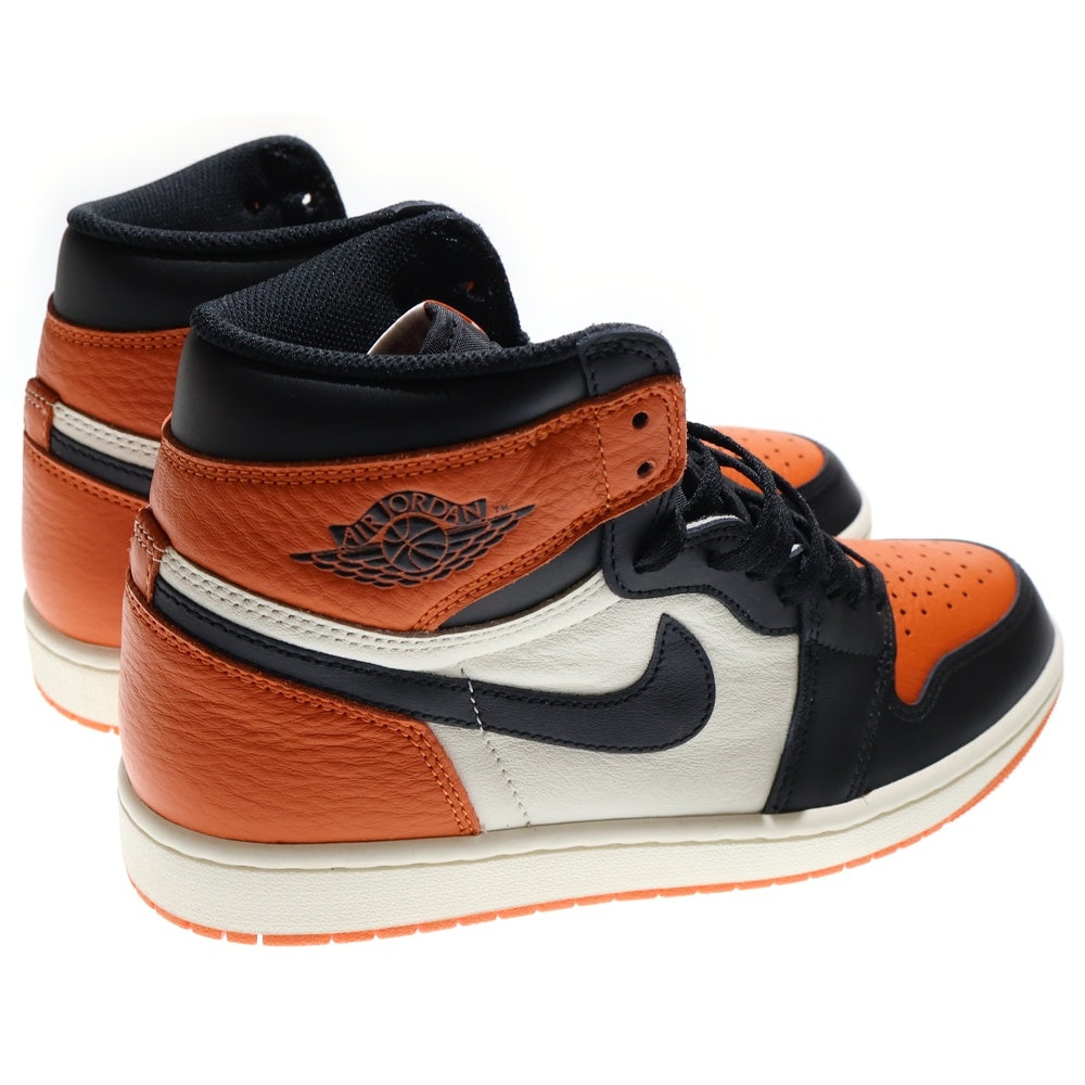 NIKE(ナイキ) Air Jordan 1 Retro High OG Shattered Backboard エアジョーダン1 レトロ ハイ OG シャッタードバックボード ハイカットスニーカー US9.5/27.5cm DZ5485-008