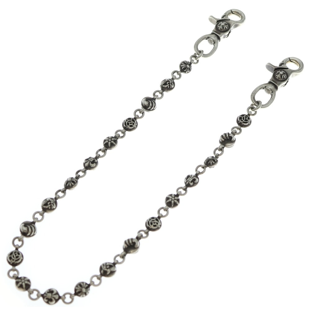 CHROME HEARTS(クロムハーツ) 2MULTIBALL LONG-T 2クリップロング #2マルチボール ウォレットチェーン シルバー