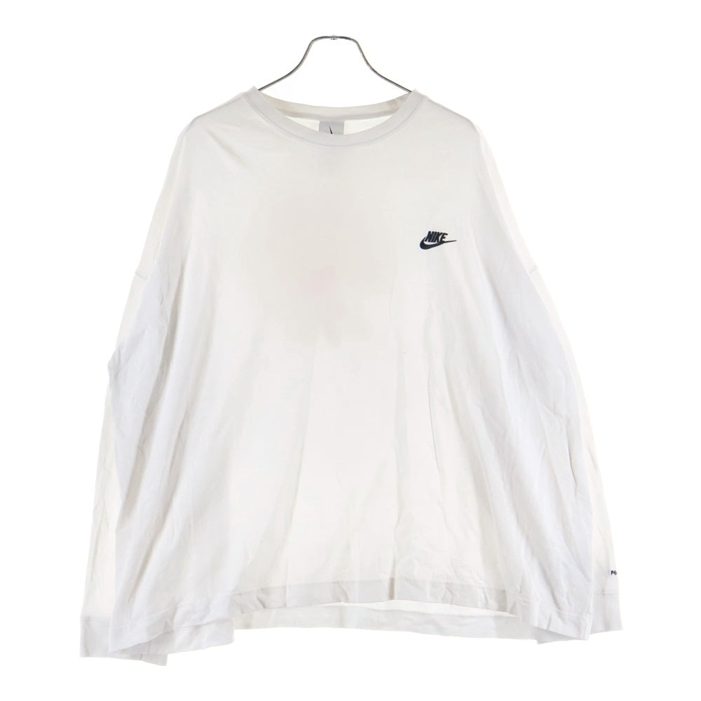 cvtvlist(カタリスト) ×peaceminusone NRG CF L/S TEE ピースマイナスワン バックプリント クルーネック 長袖Tシャツ カットソー ホワイト DR0097-100