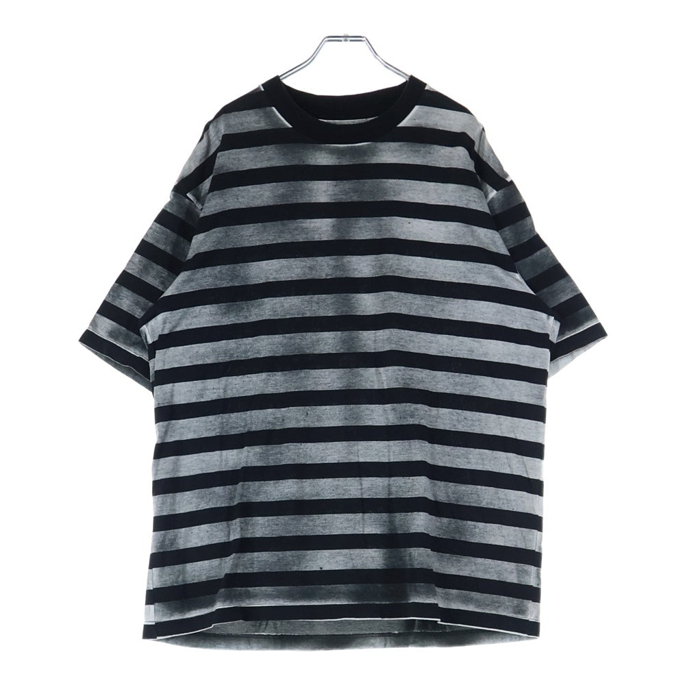 MINEDENIM(マインデニム) 25SS ボーダー クルーネック半袖Tシャツカットソー 2503-4001-98-M2