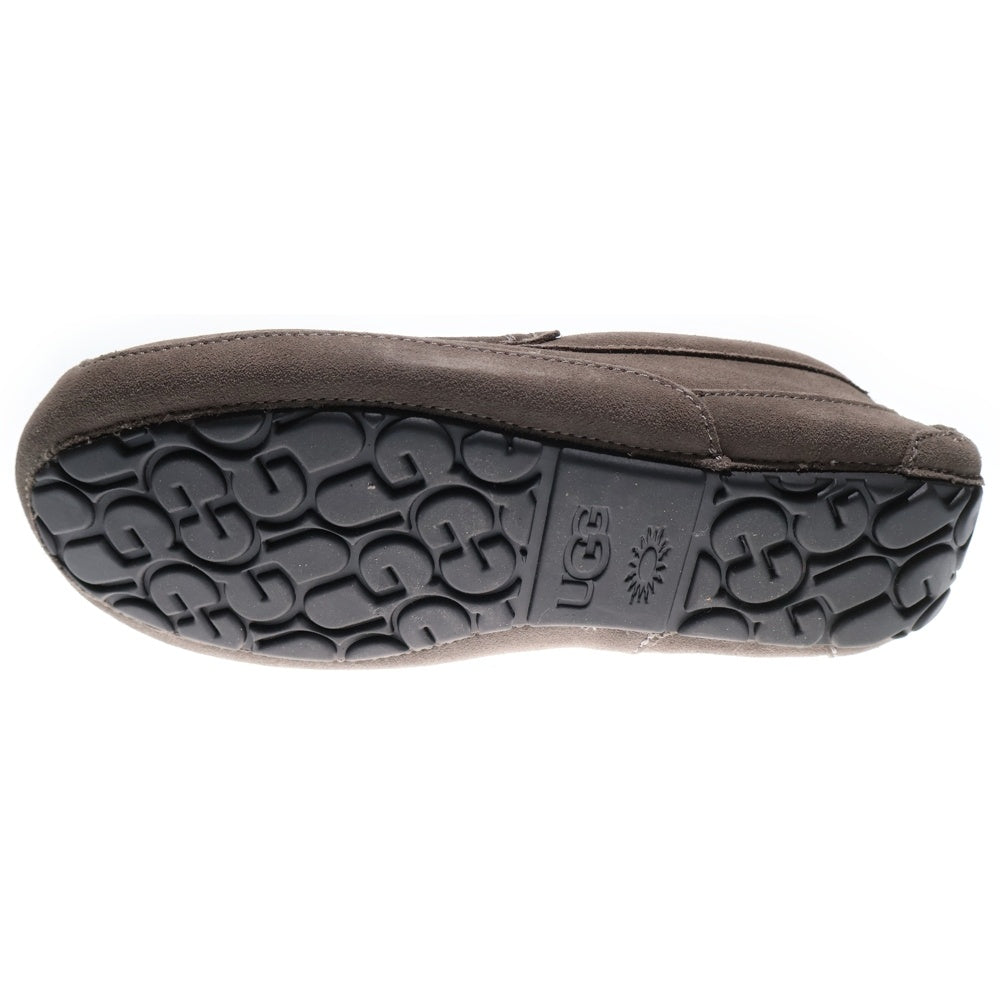 UGG(アグ) Ascot アスコット ファー付きムートンレザーローファー グレー 1101110