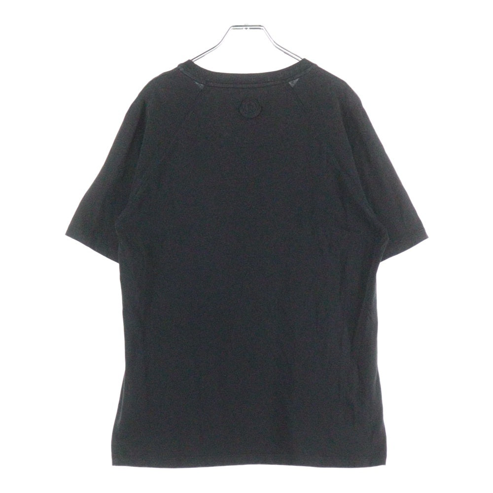 MONCLER(モンクレール) MAGLIA GIROCOLLO ロゴラベルプリント クルーネック半袖Tシャツカットソー G10918C7C510