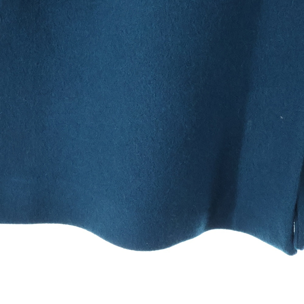 agnes b.(アニエスベー) フロントボタン ウール ステンカラーコート グリーン レディース 5309WD44