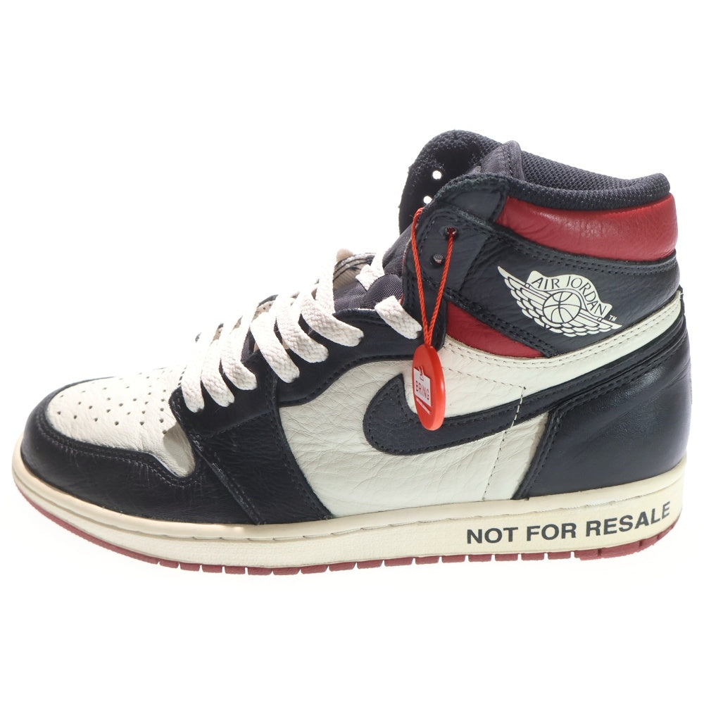 NIKE(ナイキ) AIR JORDAN 1 HIGH RETRO NOT FOR RESALE エアジョーダン1 レトロ ノット フォー リセール ハイカットスニーカー US9.5/27.5cm 861428-106