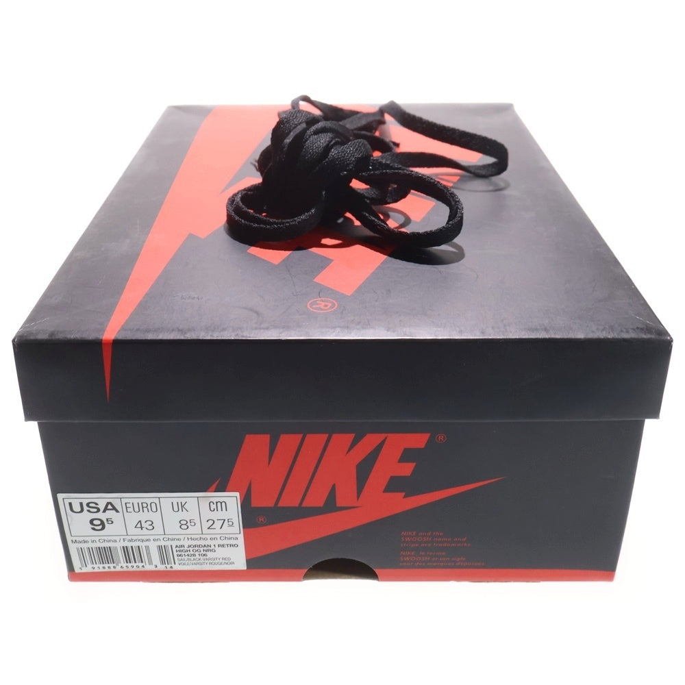 NIKE(ナイキ) AIR JORDAN 1 HIGH RETRO NOT FOR RESALE エアジョーダン1 レトロ ノット フォー リセール ハイカットスニーカー US9.5/27.5cm 861428-106
