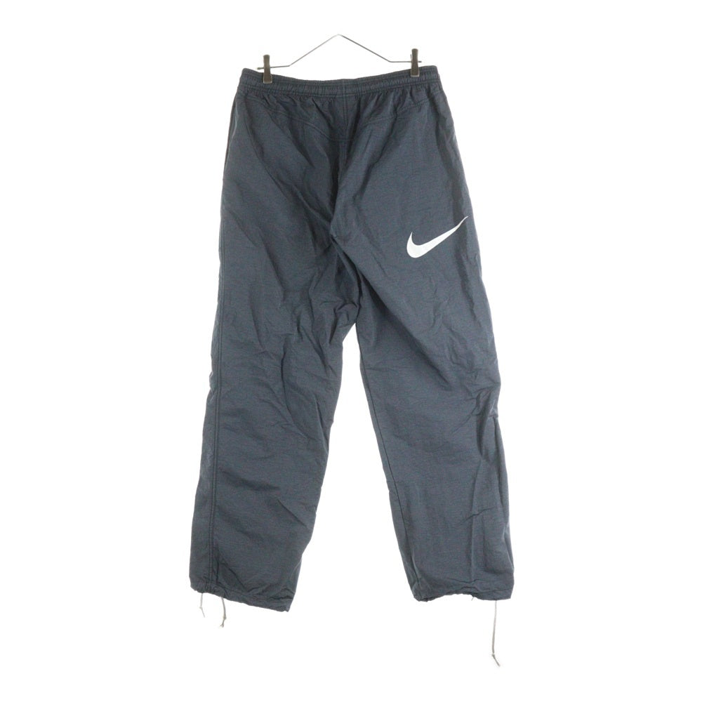 STUSSY(ステューシー) ×NIKE Beach Pant Off Noir ロゴプリント ナイロンパンツ ブラック CT4316-045