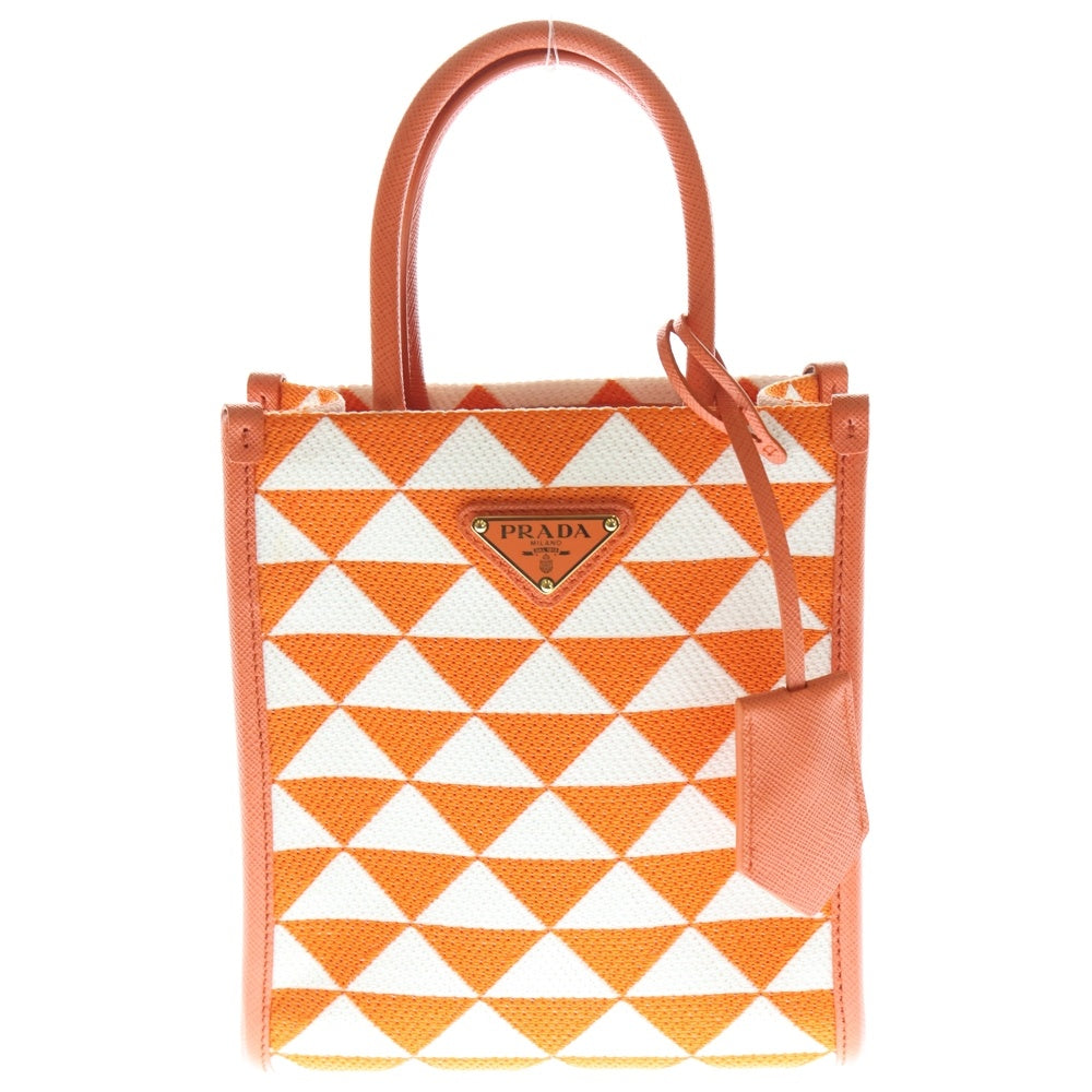 PRADA(プラダ) TRIANGOLO JACQUARD メタルロゴ トライアングル