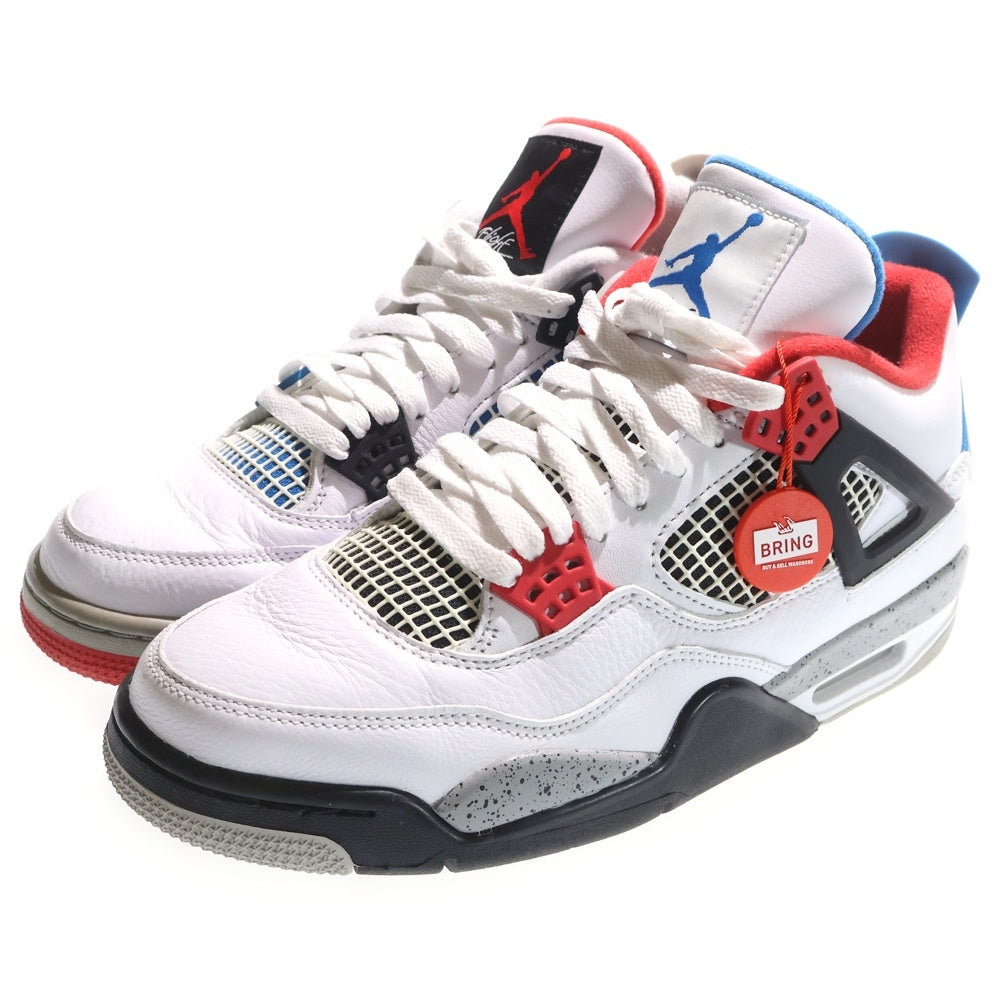 NIKE(ナイキ) Air Jordan 4 Retro SE What The 4 エアジョーダン4 レトロ SE ワット ザ 4 ハイカットスニーカー ホワイト US9/27cm CI1184-146