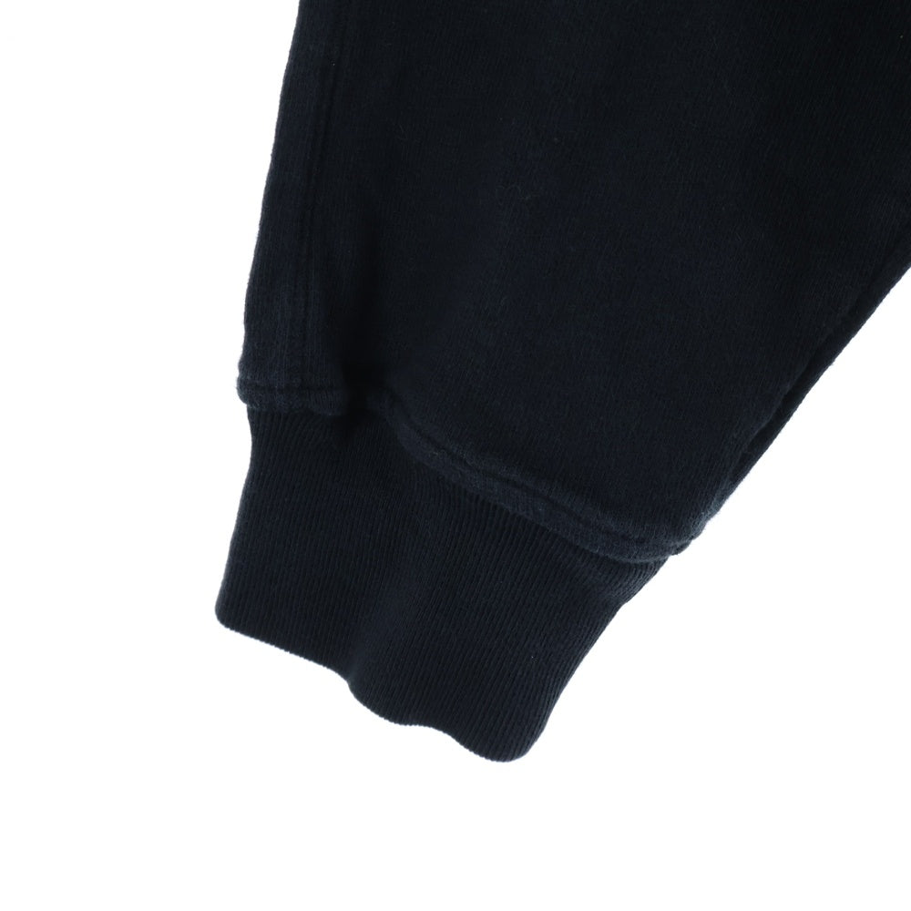 STONE ISLAND(ストーンアイランド) アームロゴパッチ クルーネック長袖スウェットトレーナー ブラック 801566060