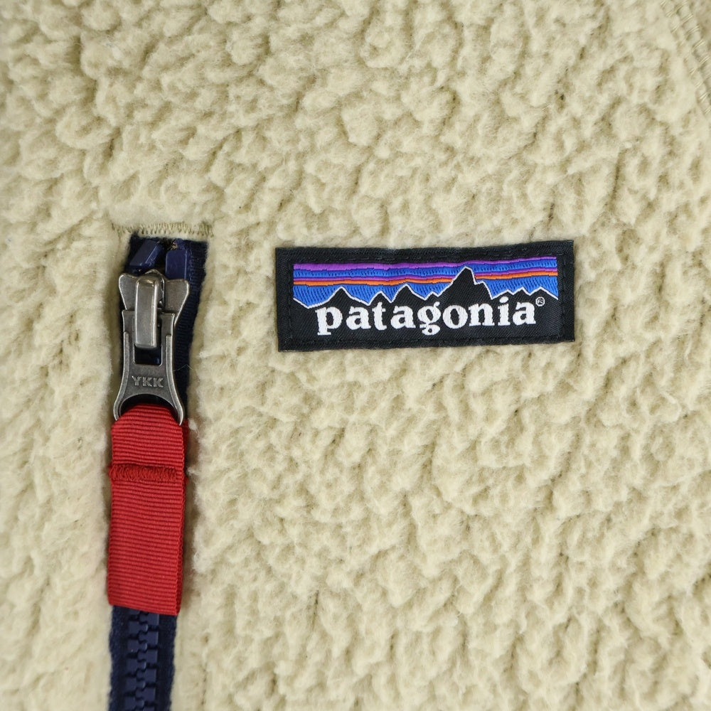 PATAGONIA(パタゴニア) ボア ジップアップフリースジャケット アイボリー STY22800