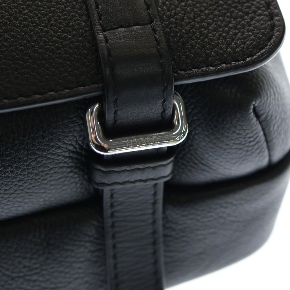 LOEWE(ロエベ) ミリタリー メッセンジャーバッグ XS ショルダーバッグ ブラック B553A72X22 レディース